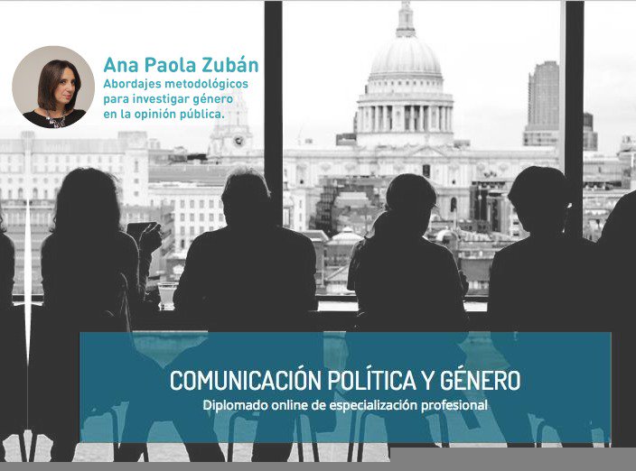 fundacioncd's tweet photo. Ana Paola Zubán - @pzuban impartirá el Módulo: Abordajes metodológicos para investigar género en la opinión pública en Diplomado online Comunicación Política y Género https://t.co/R2g6Omi3Tw
#ComPol #ComPolGenero #ComunicacionPolitica #ComyGob https://t.co/K2XbpoEQL8