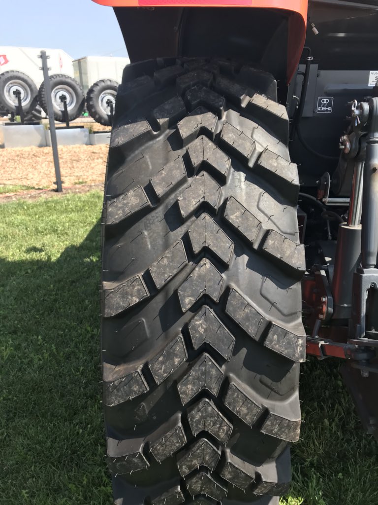 Stop by the <a href="/GoodyearFarm/">Titan & Goodyear Farm Tires</a> air conditioned building at 24S and check out the latest and greatest in tire technology and #LSWtires.  The new R14 is the future of compact tractor tires.  R1 and R4 tread combined into 1. You gotta check it out!!! #wegotitgoingon
