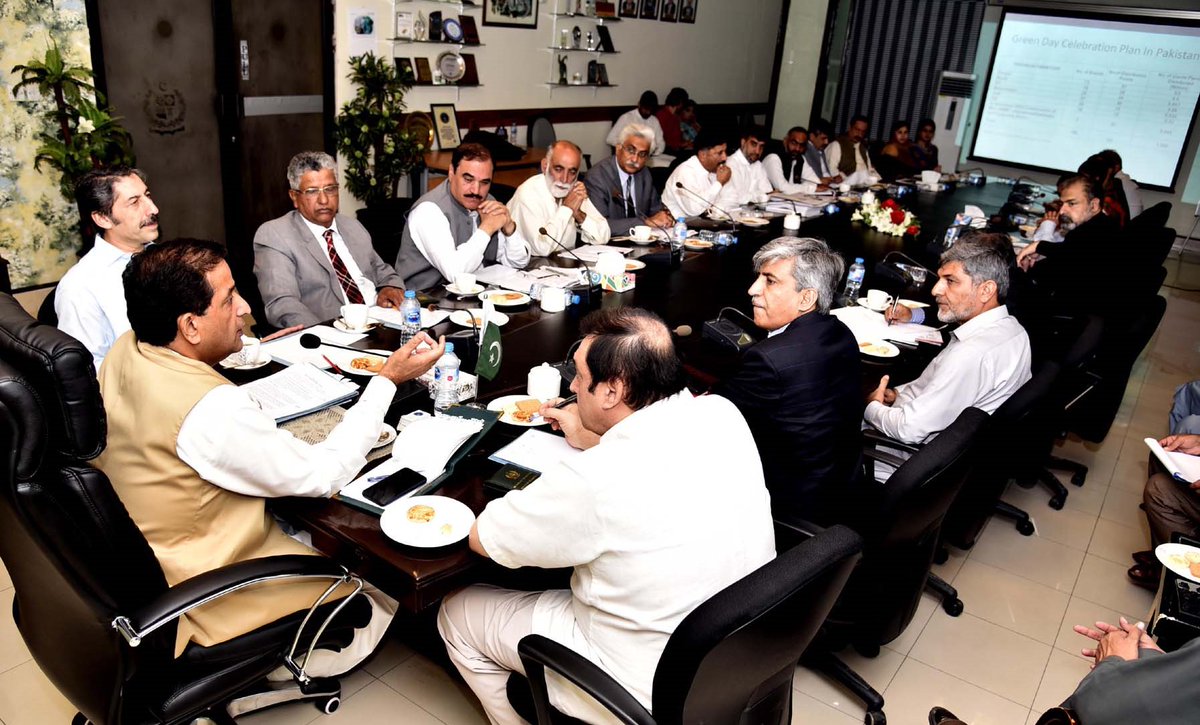 1.5 million tree plantation has been planned for the Green Day, to be celebrated on September 2 in the country.
~Advisor to Prime Minister Malik Amin Aslam