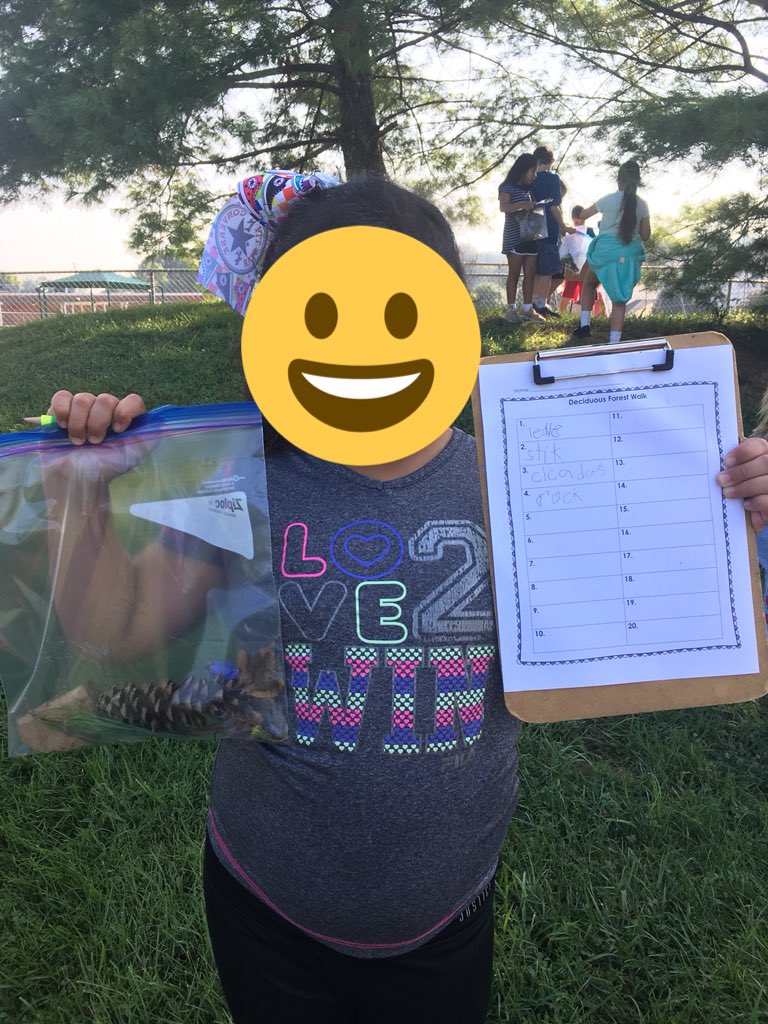 I ❤️ push-in with #EnglishLearners b/c it gives me a chance to work with them in class. Today, <a href="/reedteach13/">Jenny Reed</a> took her Ss outside to explore deciduous vocabulary! <a href="/Cherokee_JCS/">Cherokee Elementary</a>