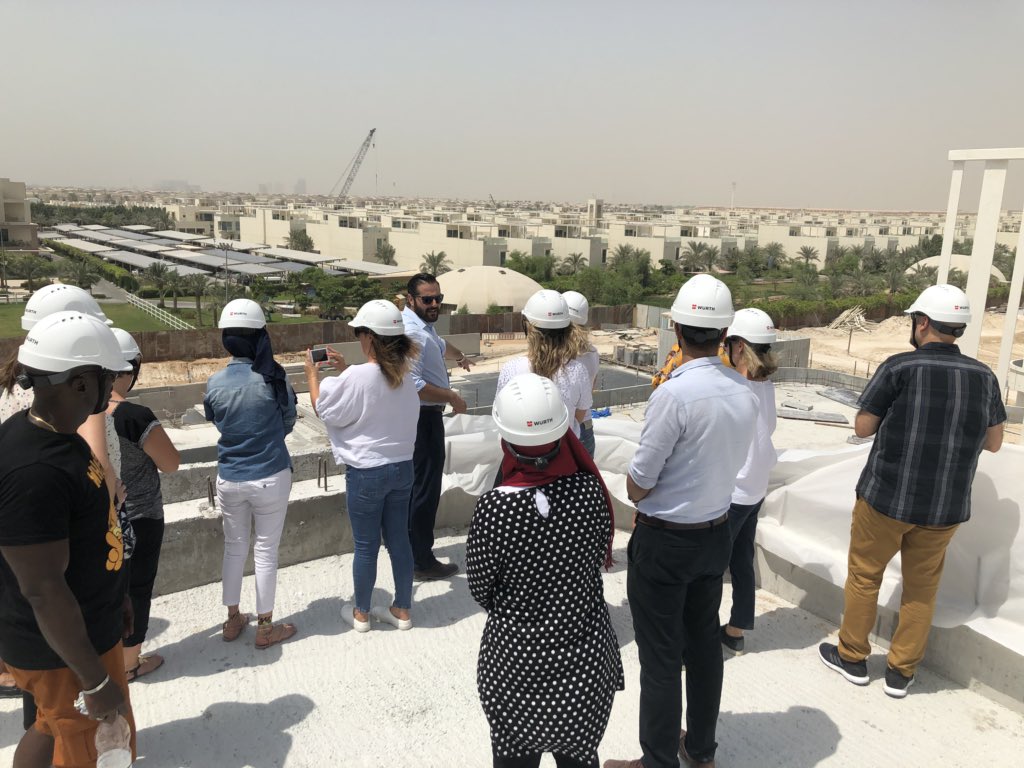 So exciting to see the construction progress <a href="/FairgreenDubai/">Fairgreen Dubai</a> from the rooftop of the school. Here’s to #StudentPower, #SolarPower, and the #PowerOfAPlant in <a href="/TSCDubai/">The Sustainable City</a>. Si se puede!  <a href="/EsolEducation1/">Esol Education</a> <a href="/StephenRitz/">Stephen Ritz</a> <a href="/greenBXmachine/">Green Bronx Machine</a> @SolarBusinessTV
