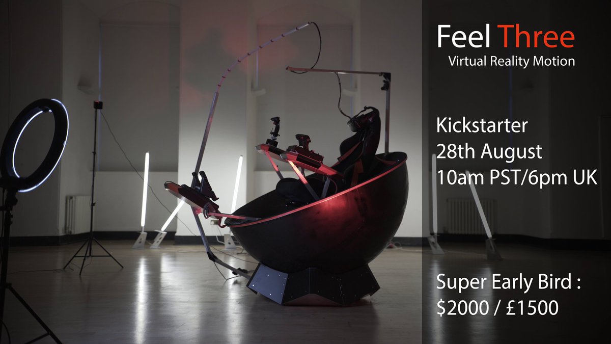 FeelThree's tweet photo. 24 hours to go until launch. #virtualreality is about to get a lot more exciting! https://t.co/98oNreONBx