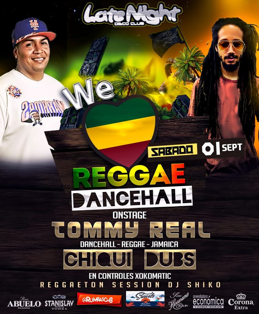 #CHITRE ESTE SÁBADO 2 DE SEPTIEMBRE... <a href="/latenightdisco0/">Late Night DiscoClub</a> Lo Mejor Del REGGAE DANCEHALL.. PreVentas Ws 62197836 @Jflowpanama 
-
<a href="/Herreranos/">🇺🇦 Bicentenario Independencia de España 🇵🇦</a> <a href="/Chitreanos/">Chitré, Herrera</a> <a href="/HerreraNoticias/">Herrera Noticias</a>