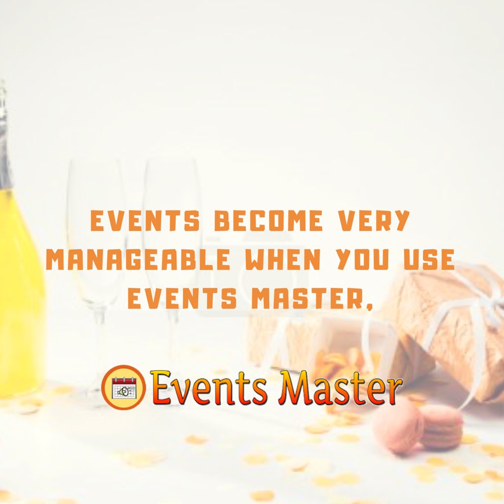 events_master's tweet photo. We believe most events become very manageable when you use Events Master, so why not use it for yours? Fgeneral communication, including media and partnership enquiries, please send your message info@eventsmaster.ca
#eventsmaster #canada #eventcoordinator #eventdecoration #plan https://t.co/LcV8dokAgn