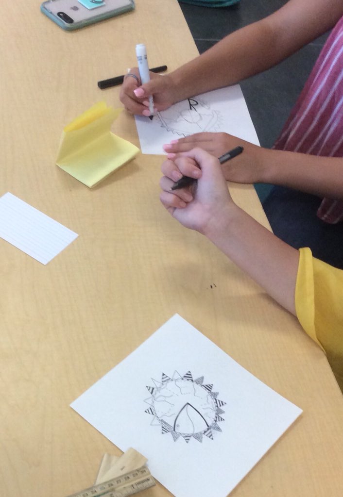 AFHSVisualArts's tweet image. 2nd Annual AFHS Staff Art Show.... and exploring line with mandalas in Visual Art 1... #PartriART @ArtwithHarkins @NAHS4AFHS @AFHSannounce