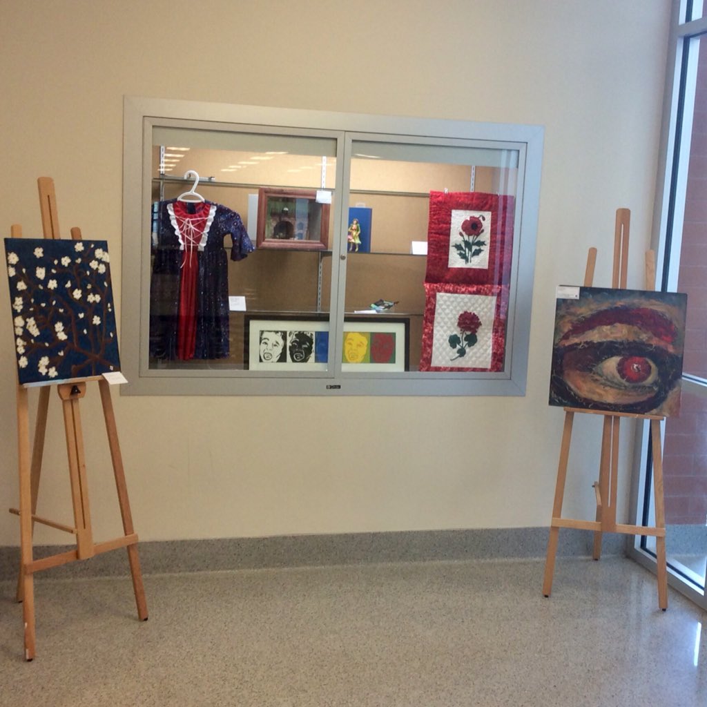 AFHSVisualArts's tweet image. 2nd Annual AFHS Staff Art Show.... and exploring line with mandalas in Visual Art 1... #PartriART @ArtwithHarkins @NAHS4AFHS @AFHSannounce