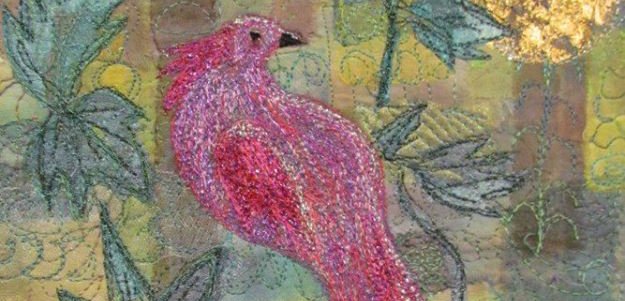 Our 'Meetings' exhibition finishes up this week so drop by @dlrLexIcon for your last chance to enjoy the lush beauty of embroidered textiles from the Irish Guild of Embroiderers. Level 3 of #dlrlexicon. All welcome. bit.ly/2MzKJaj @dlrArts #Irishembroidery