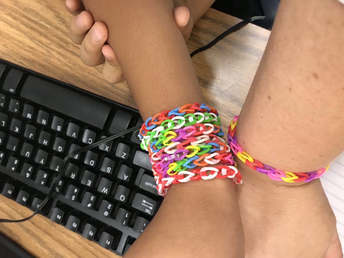 CoachCarolina24's tweet photo. Building positive student/teacher relationships #ebd #friendshipbracelets #slowandsteadyprogress #relationshipsmatter #irr #spedsquad #itsbetteratmedlock https://t.co/1ZoKlqLl5H