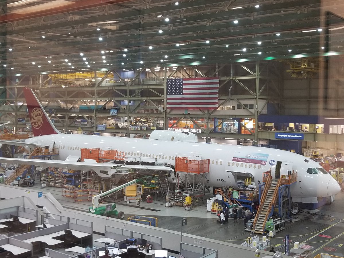 Resultado de imagen para Boeing assembly line