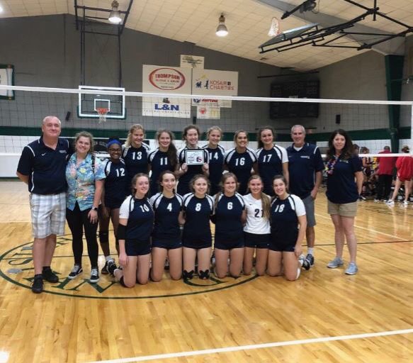 LouCathSports's tweet photo. Presentation's volleyball team won the All "A" Sixth Region title for a fourth straight year Saturday. https://t.co/jdRPYzh3aN https://t.co/lwpmTzKz7W