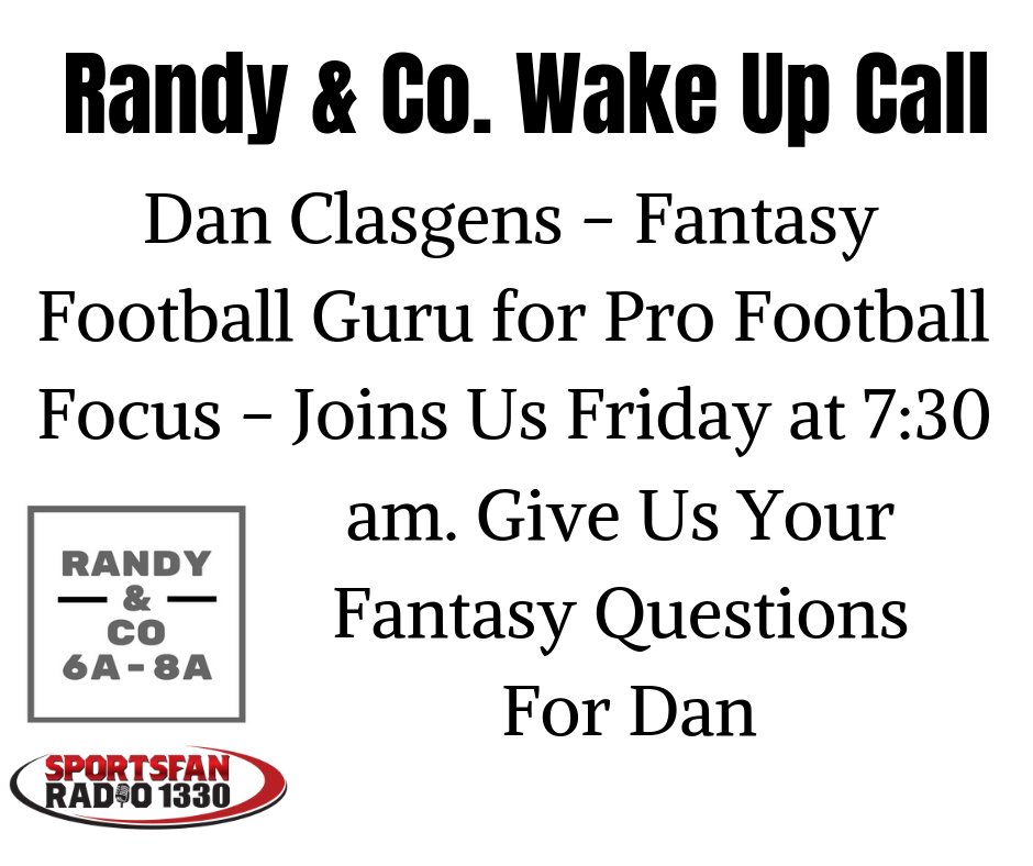 RandyRuef's tweet photo. Give us your questions. Dan will answer as many as he can. https://t.co/tCICNoj300