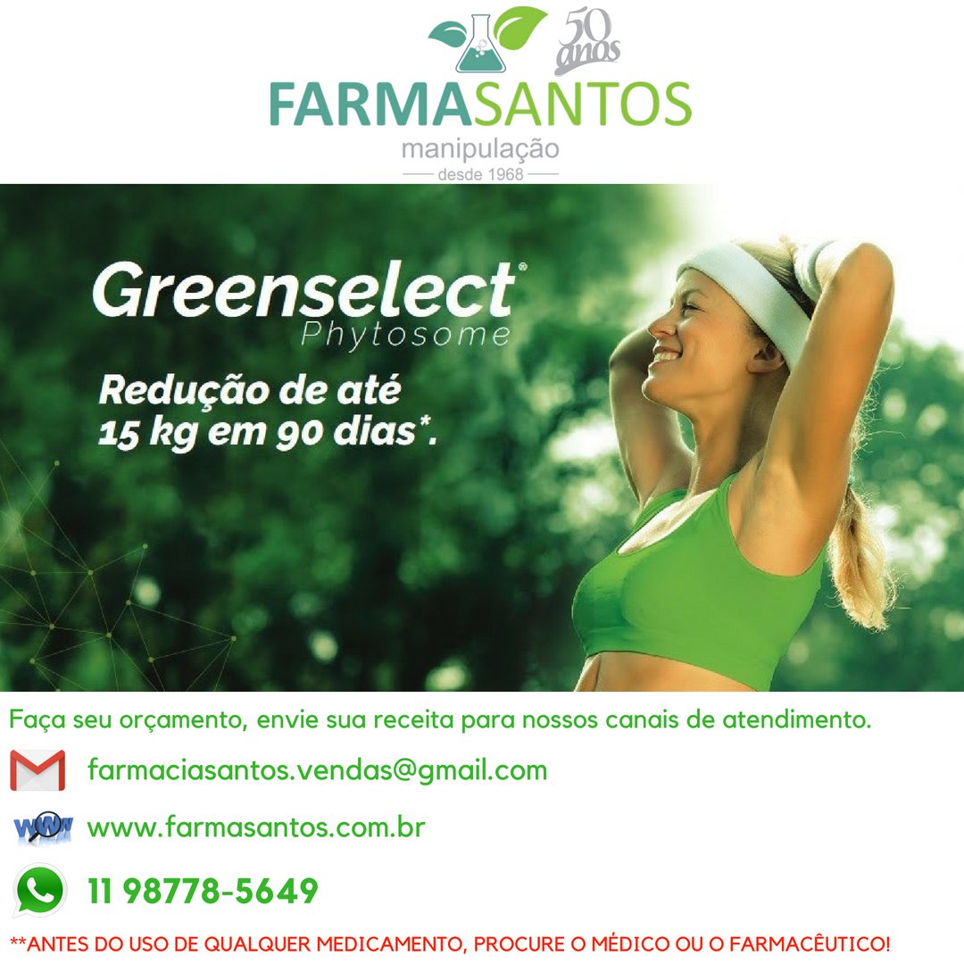 farmasantosm's tweet photo. #farmasantosmanipulação #bemestar #saúde #qualidade #cliente #manipulação #greenselect #querdoseujeito #mandamanipular #redutordepeso

Greenselect®; fitoativo redutor de peso.
Veja;
Face;
https://t.co/Osfbir2ICZ
Link direto;
https://t.co/M5ufmaCDer
Blog;
https://t.co/DR04339b8a https://t.co/QVeFUwAoMf