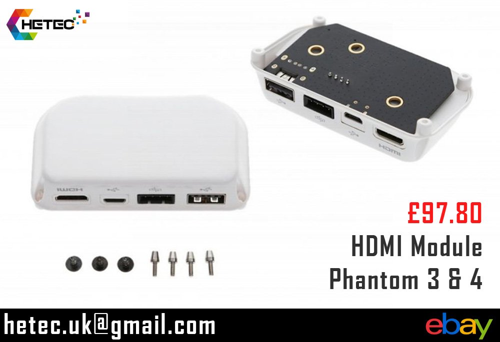 he_tec's tweet image. Connect your drone with TV 😀, now you can stream video from drone, directly to your TV, thanks to HDMI module for Dji Phantom 3 and 4 you can share videos with your family at home.
Price £97.80 Buy it now :
ebay.co.uk/sch/he-tec_uk/…

#hdmi #drone #module #stream #output #phantom
