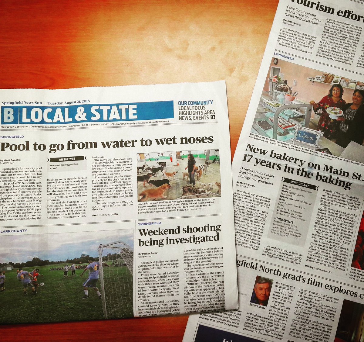 SpringfieldSBDC's tweet image. The SBDC got a lot of love in @springfieldnews this past week with two clients giving us a shout out for the role we played in their growth. A big thanks to @MattSanctis for his continuing coverage of small businesses in #springfieldohio