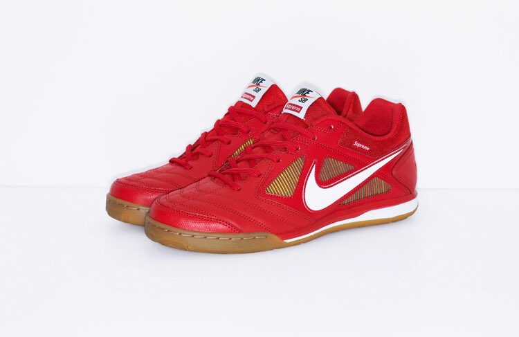 RetailorResell's tweet photo. Supreme just announced their first collab of the Season: Supreme/Nike SB Gato which retails at $110 and releases this Thursday!

What do you guys think of this collab? https://t.co/2F9w6ULppq