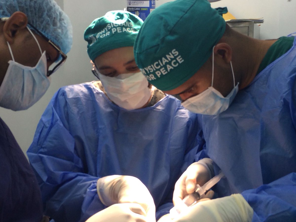 "Urologic medical injuries are challenging for my patients, and the surgeries to treat them are very challenging as well.  Thanks to the vision and determination of PFP, we can now do these life-changing procedures regularly!" - Dr. Wellington Ledesma #PhysiciansForPeace