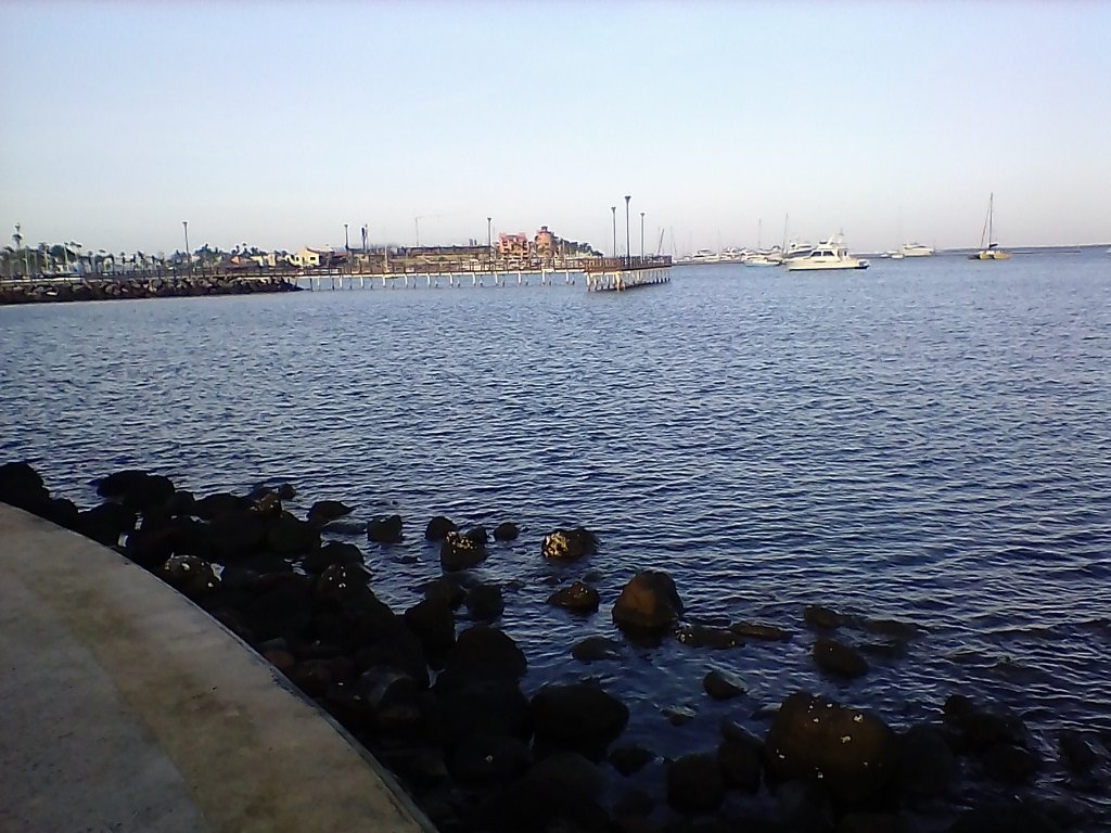 At #Malecon in La Paz, #BajaSur looking direction #VistaCoral