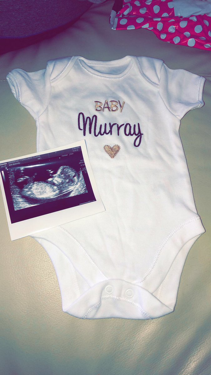 claire_15x's tweet photo. Canβt wait to meet you β€οΈ6th March 2019πΆπΌππ#babymurray https://t.co/dMr34Smox5