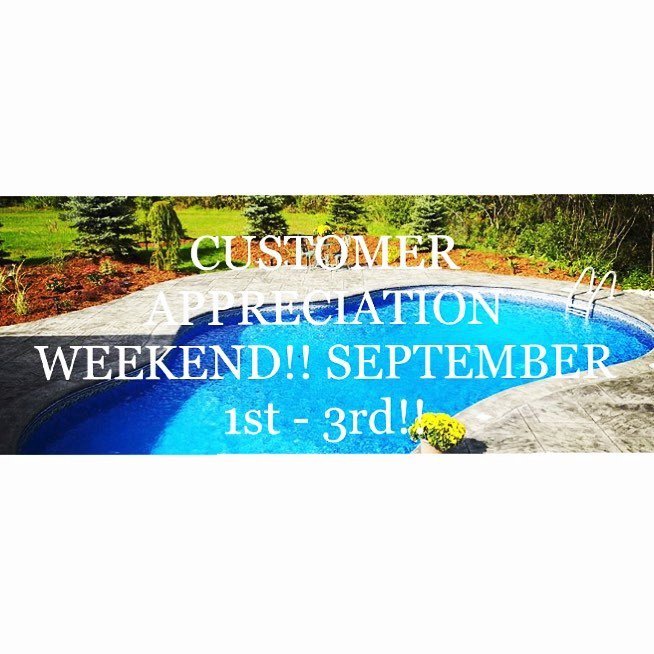 idealpoolsinc's tweet photo. ENTIRE STORE ON SALE!! Saturday through Monday Sept 1st-3rd, come visit and stock up for Spring! #hugesale #everythingonsale #firsttimeever #customerappreciation #weloveyouall #labordayweekendsale #markyourcalendars https://t.co/87qwdHa5Sr