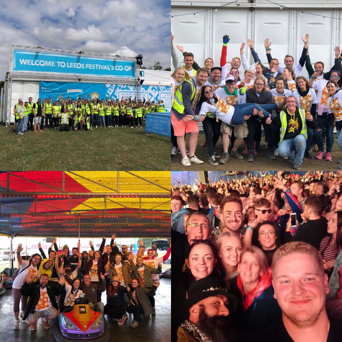 Final festival of the summer over @coopukfood! What a team! Delivering an amazing shopping experience at 4 festivals this year! Thank you to everyone who made this happen for our customers and colleagues alike! @alasdair_fowle @claireedwards09 @beardedTrev #RandL18 #beingcoop