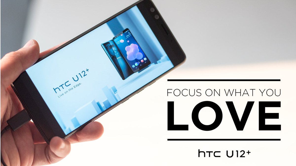 На экране HTC U12+ с ультратонкой рамкой ничто не отвлекает твой взгляд от того, что тебе действительно нравится. #HTCU12Plus
