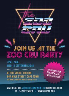 If you are attending @CapeWine2018  and know or want to get to know some of these amazing creatures 👇 then rsvp asap! <a href="/ZooBiscuitsWine/">The Zoo Cru</a> <a href="/realsavagewines/">Savage Wines</a> <a href="/TrizanneB/">Trizanne Barnard</a> <a href="/crystallumwines/">PeterAllanFinlayson</a> <a href="/ChrisAlheit/">Chris Alheit</a> <a href="/FramWines/">Fram Wines</a> <a href="/momentowines/">Marelise Niemann</a> <a href="/hoganwines/">Jocelyn Hogan Wilson</a> <a href="/nattevalleij/">Natte Valleij Wines</a>