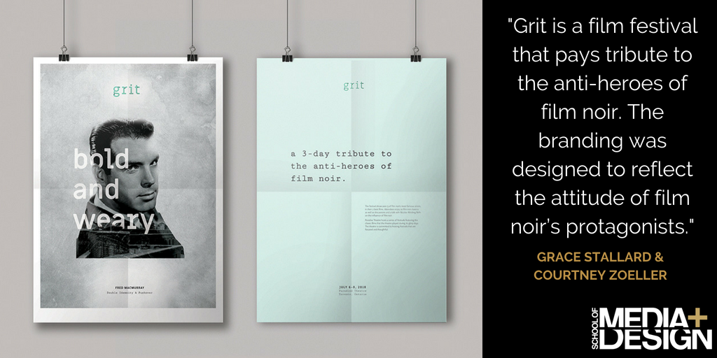 ConestogaSOMAD's tweet photo. Congratulations to @ConestogaC's School of Media and Design students, Grace Stallard &amp; Courtney Zoeller for being finalists in the 2018 Advertising &amp; Design Club of Canada Awards! #inspiration #ConestogaSOMAD #ThinkConestoga #EducationWithAPurpose #kwawesome https://t.co/Eqv4QDa1CD