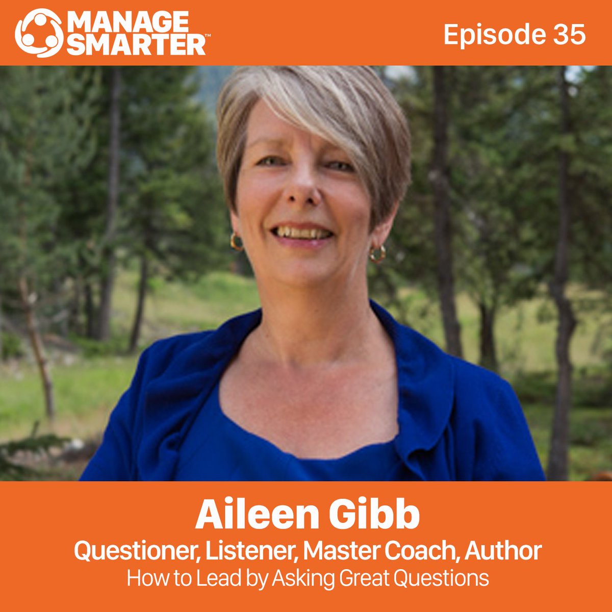 ManageSmartPod's tweet photo. How can asking questions make you a better #leader? @AileenGibb has the answers in our Manage Smarter Podcast this week! https://t.co/arrxazCA9n SUBSCRIBE, RATE &amp; REVIEW! https://t.co/Fj3oYX97Sq