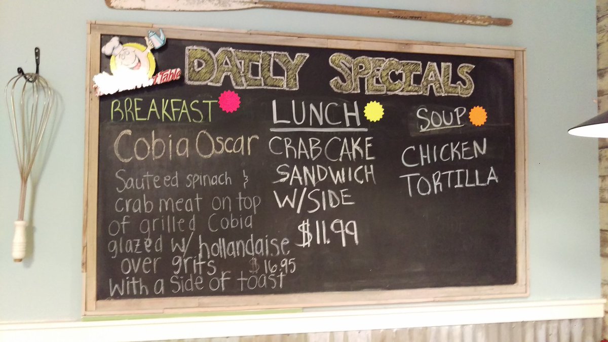 We have some awesome specials this week! Makes sure to come in, Destin. #breakfast #lunchdate #DestinFlorida