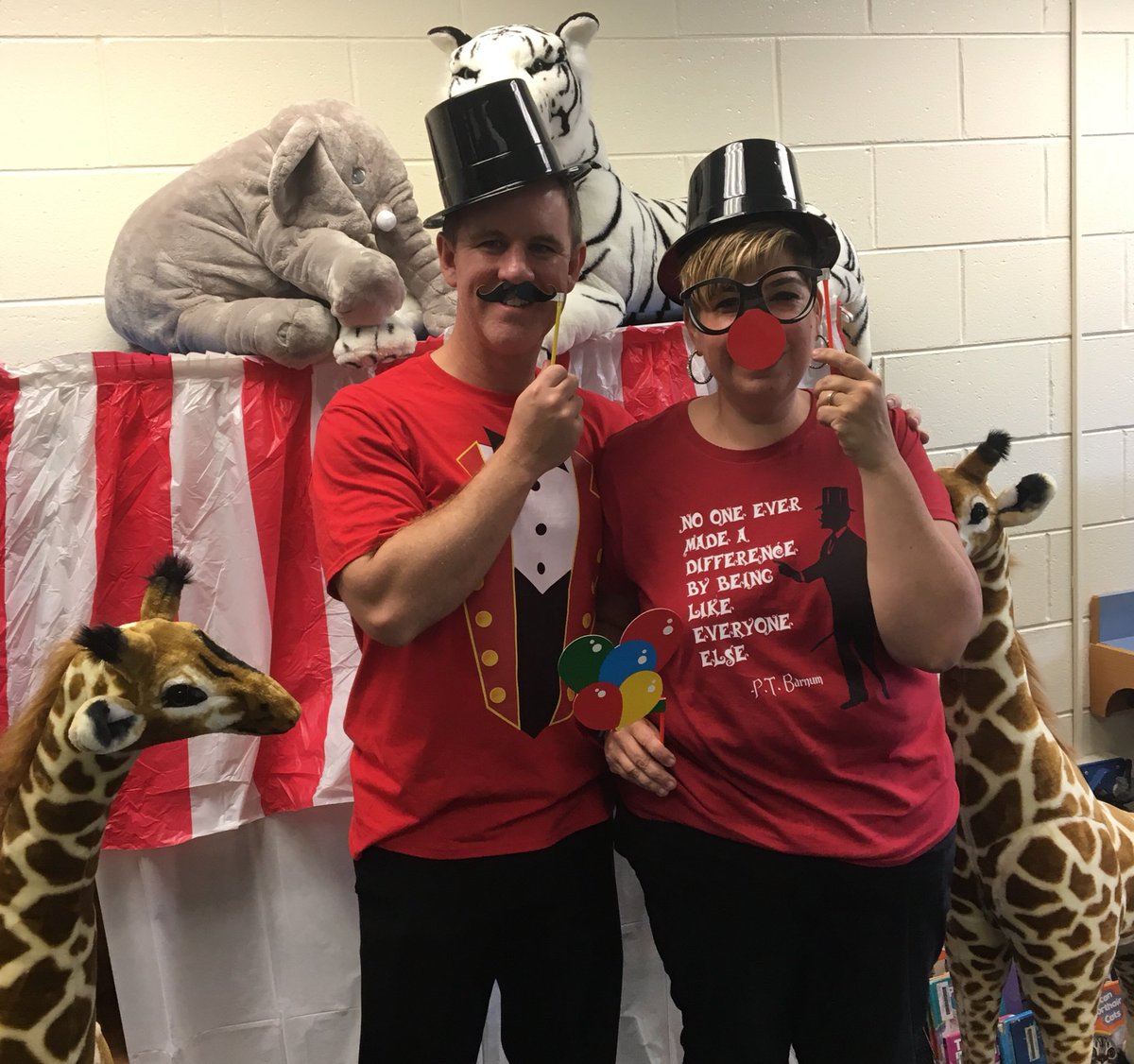 Shimko_Daye's tweet image. We are #creatingmagic @EcoffElementary this year! Welcome to our circus, these are our people! #TribePride #oneccps