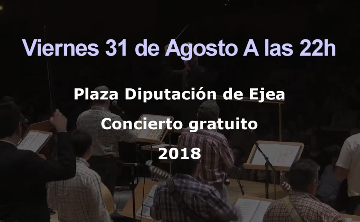 Concierto de la Banda Municipal y La Ronda de Boltaña.
Plaza de la Diputación. Viernes 31 de agosto a las 22:00.
 youtube.com/watch?v=bgipMJ…