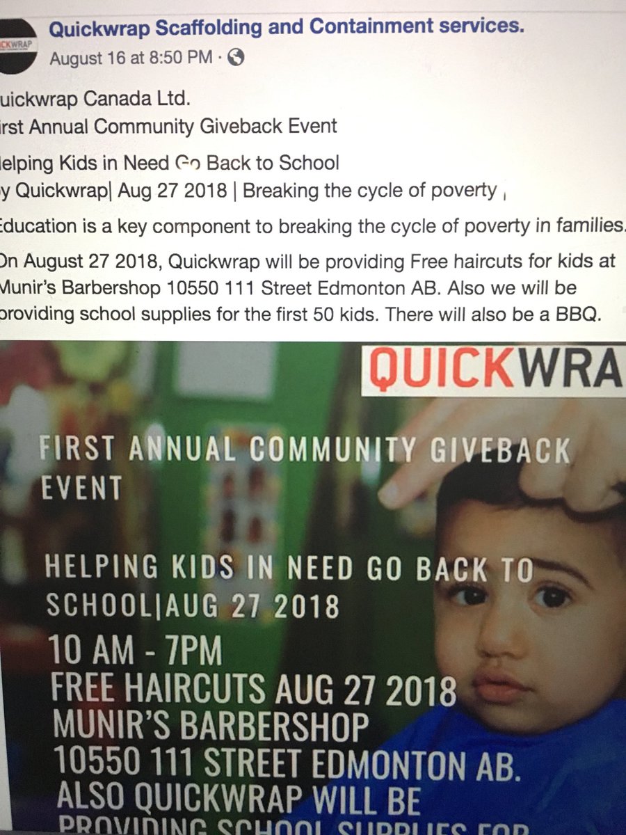 Andrea Huncar Cbc On Twitter Free Back To School Haircuts