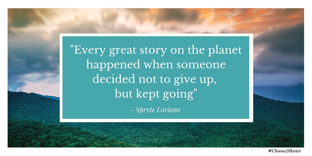 Happy Monday, Friends!!! #Choose2Matter #MondayMotivation