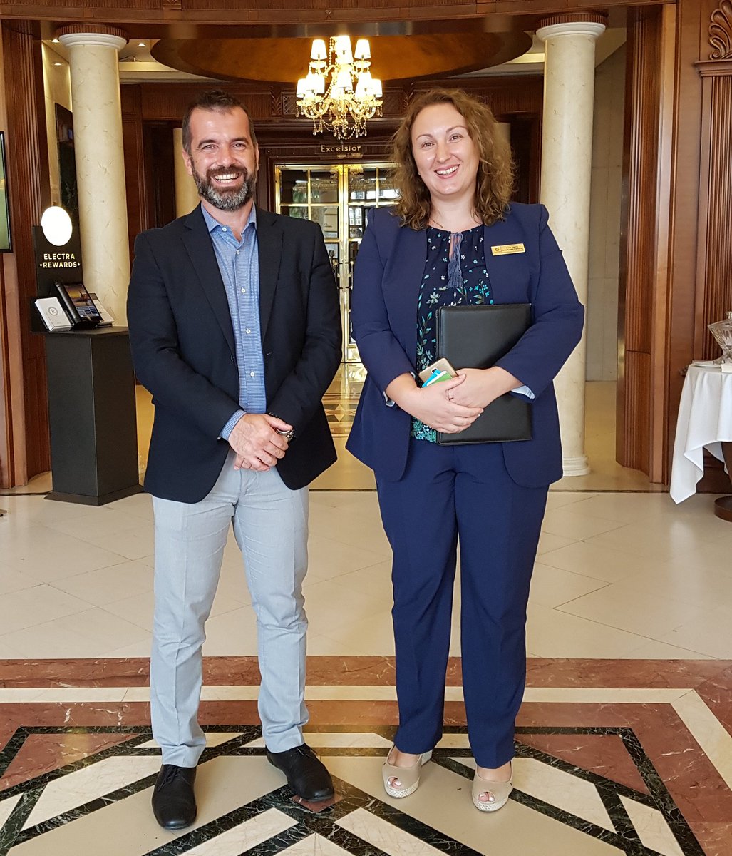 RombautEef's tweet photo. My first site inspection @ElectraPalaceHotel Thessaloniki and lots of homework. #makingbidbooks #ECMSS18 @meetinflanders https://t.co/9z7Yllicg4