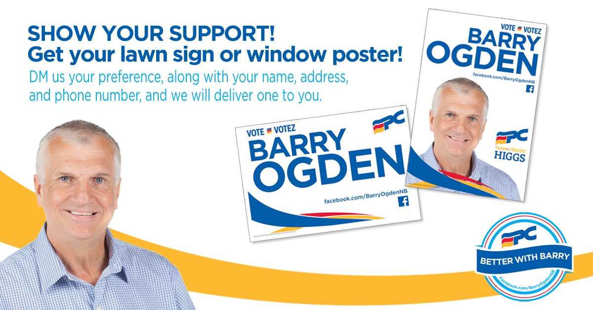Who needs a sign in Saint John Harbour? #nbvotes2018 #nbpoli
