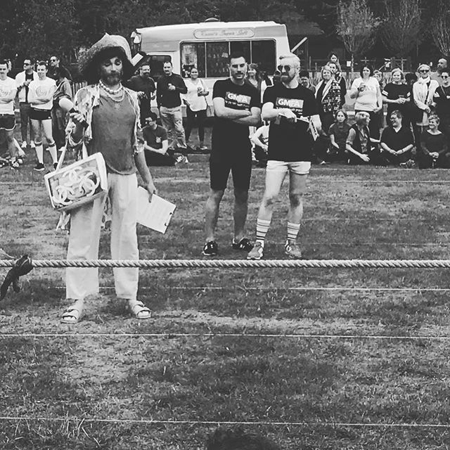 TheOnlyJamie's tweet photo. #SuchPower #Clipboard #microphone The amazing Sean + Timberlina at @rvtofficial Sports Day https://t.co/LAKCyICi3D https://t.co/Xrzrc1QFQP