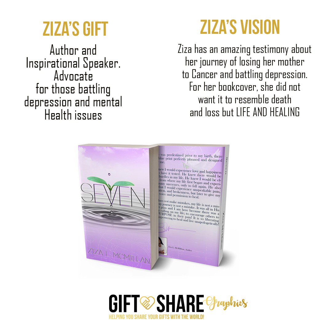 GSG_Graphics's tweet image. GSG does bookcovers as well! Thank you Ziza for letting us share your story with the world! How many of you have a testimony that you need to share with world. Let me know in the comments if you have been dreaming of writing a book but scared to put pen to paper.
