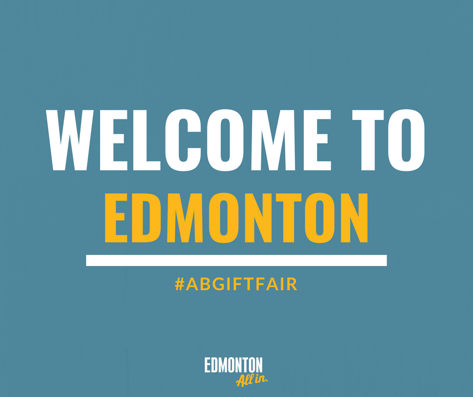 EdmontonAllIn's tweet image. The bi-annual #ABGiftFair is on this week at @yegexpocentre! Be sure to stop by to check out a wide variety of vendors including local @edmontonmade products. #EdmontonAllIn #EdmontonMade