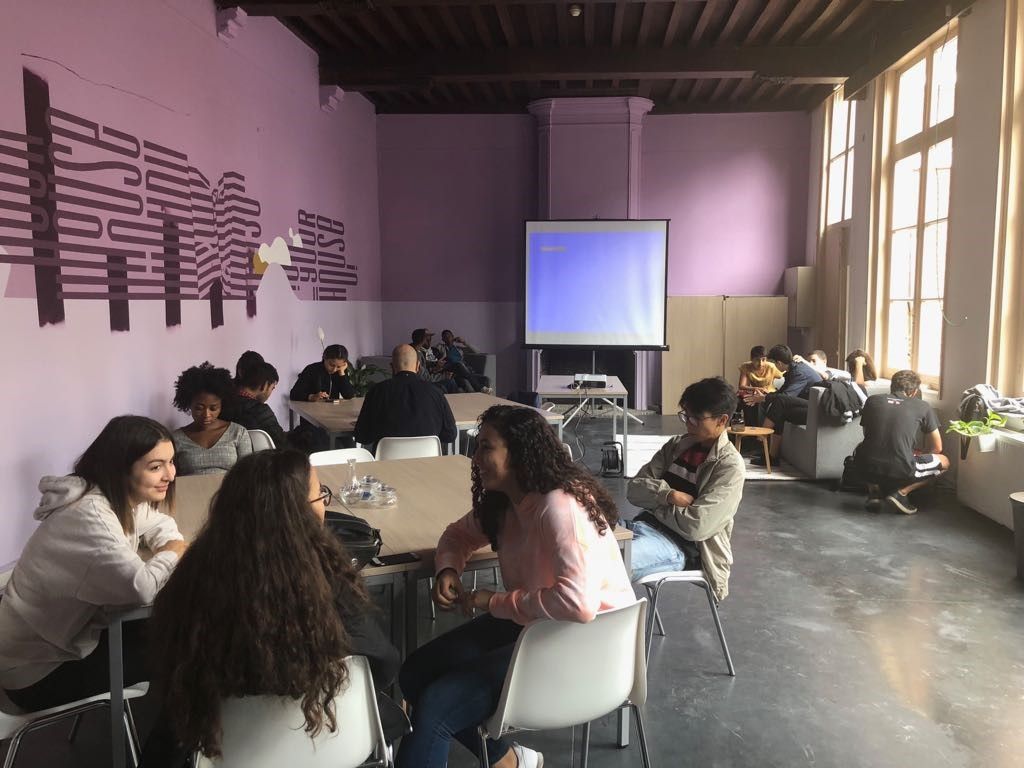 BDBELGIUM's tweet image. As of today, numerous 15-29-year-olds are getting digitized @ the Save Your Hood summer camp! Our B&amp;amp;D consultants Mohamed Aarab and Ibbe Borghijs are handing them Scratch and WordPress tools to save their hood and conquer the workplace! #WannaDigitize #SaveYourHood #Getdigitized