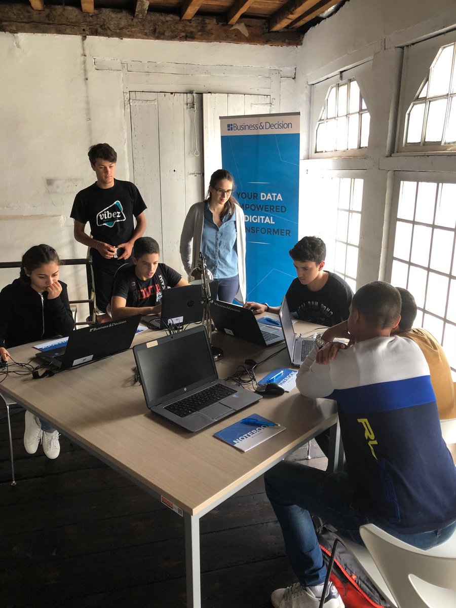 BDBELGIUM's tweet image. As of today, numerous 15-29-year-olds are getting digitized @ the Save Your Hood summer camp! Our B&amp;amp;D consultants Mohamed Aarab and Ibbe Borghijs are handing them Scratch and WordPress tools to save their hood and conquer the workplace! #WannaDigitize #SaveYourHood #Getdigitized