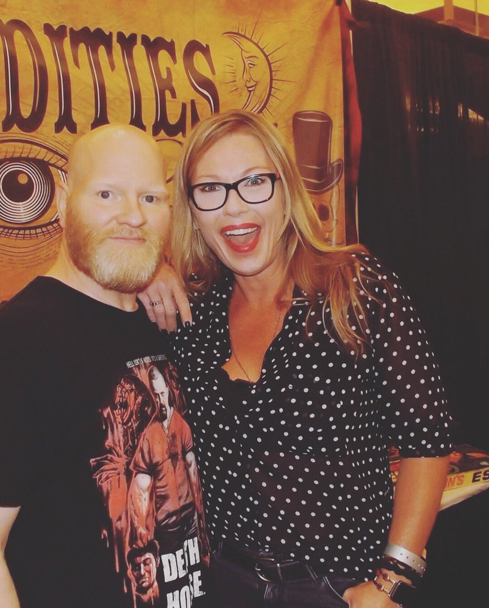 OdditiesOutlet's tweet photo. We can’t thank the fans at @horrorhoundweekend  enough for all the love they showed our booth!! Please take photos of your weird stuff in it’s new found home and be sure to tag us! https://t.co/ftTYxWN8n5