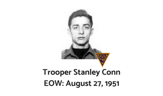 Today we honor Patrolman Walter Harrigan of Jersey City Police Department and New Jersey State Trooper Stanley Conn on the anniversary of their line of duty deaths. #NeverForget