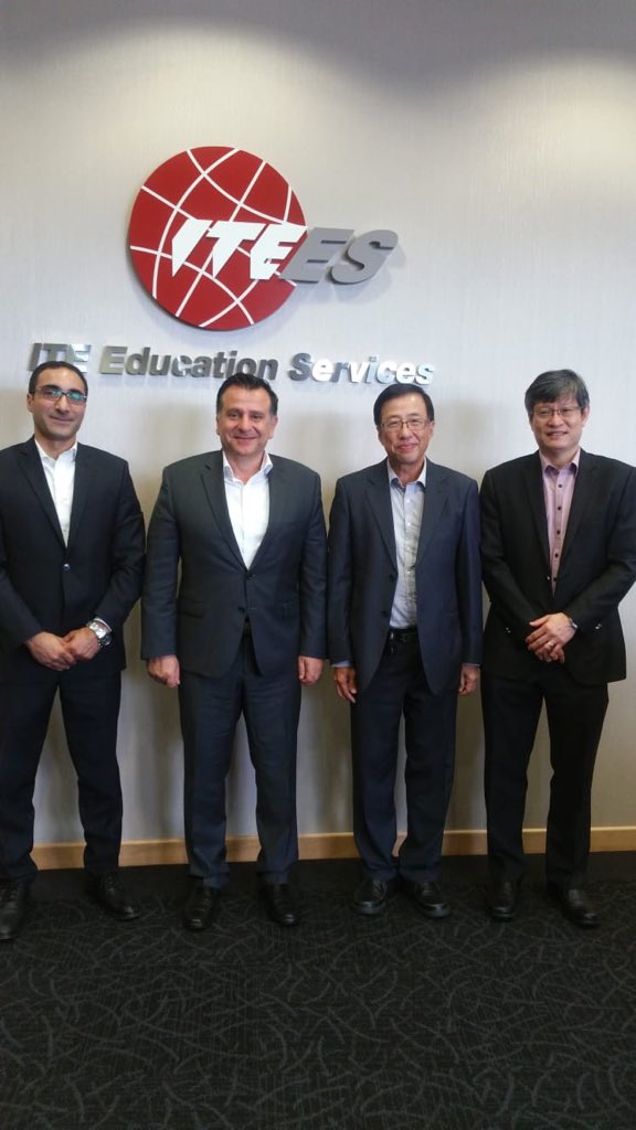 JorEmbSG's tweet photo. Very fruitful meeting btw Amb @MahmoudHmoud and CEO of #ITEES Mr. Bruce Poh. 
Both officials agreed to explore further horizons of coop on technical education &amp; vocational training. The meeting followed by a field visit. Impressive efforts are done by @ITESpor. https://t.co/jz01q6zx8w