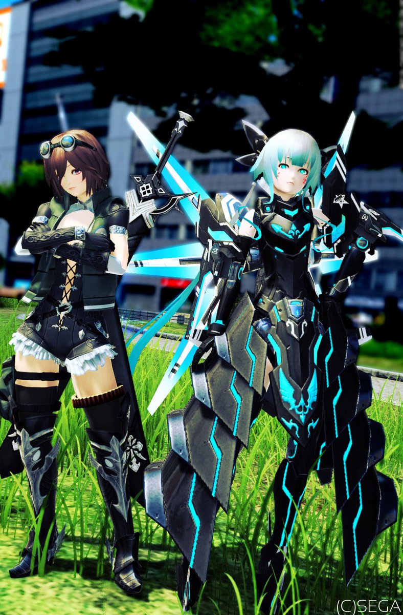 nakoPSO2's tweet image. 零華さん(@reikahanahana )と！！
正式にはキャストの華凜さんですが！！
キャストって発光色が映えますよね…ｳﾂｸｼｲ

一人で緊急行こうとしてるときや、暇ﾀﾞﾅｰってなってる時に
誘ってくださるので感謝しかないです…(∩ˊ꒳​ˋ∩)！！