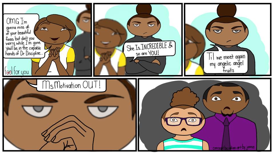 fool4ucomics's tweet photo. #Fool4You #40: Kid Gloves Off
#SundayComics
#ComicStrips
#DisciplineFuelsMotivation #Motivation #Needs #Discipline https://t.co/bLnP7CLNKE