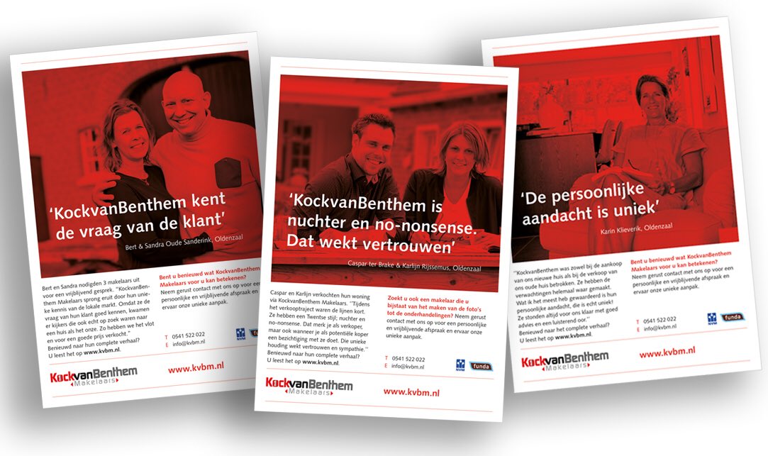 YellowNL's tweet photo. KockVanBenthem Makelaars, een ervaren speler op de woningmarkt, was toe aan een verfrissing van hun communicatie-uitingen en klopte hiervoor bij Yellow aan. Deze of andere Yellow cases bekijken? https://t.co/uyCoPp9aNI https://t.co/FjTu8mz7BP