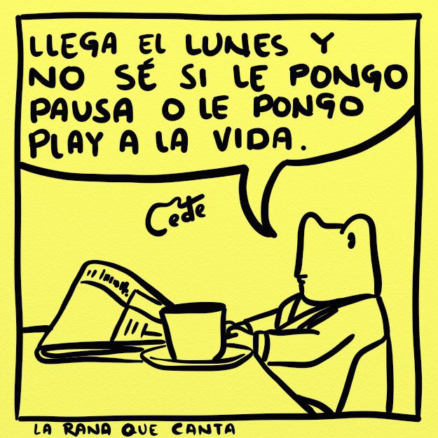 lranaquecanta's tweet photo. #MeCaenMalLosQue andan en lunes así como si nada cuando es en estos momentos que la realidad se me desmorona. #FelizLunes https://t.co/R42LzMHzMZ