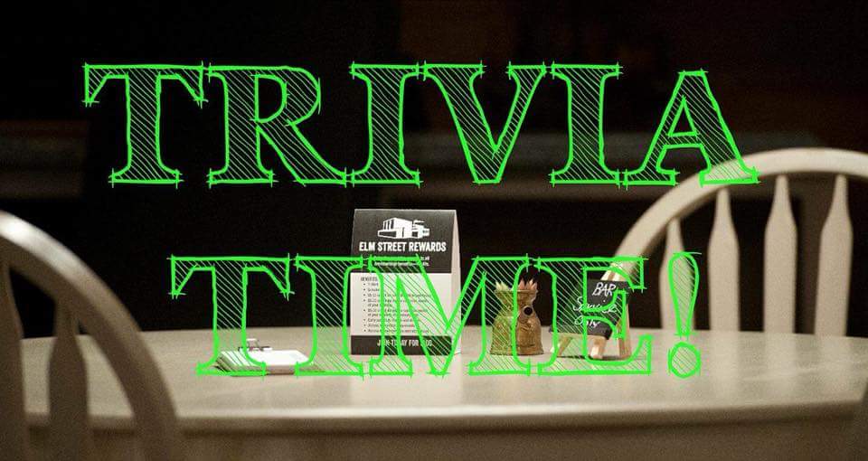 The clue for trivia tonight is “American Idol”.

**Trivia starts at 7:30pm every Monday here at Elm Street Brewing Company. Everyone is welcome to play. There is no fee to play and no minimum or maximum team sizes. Players arriving before 7pm will gain bonus points for the team**