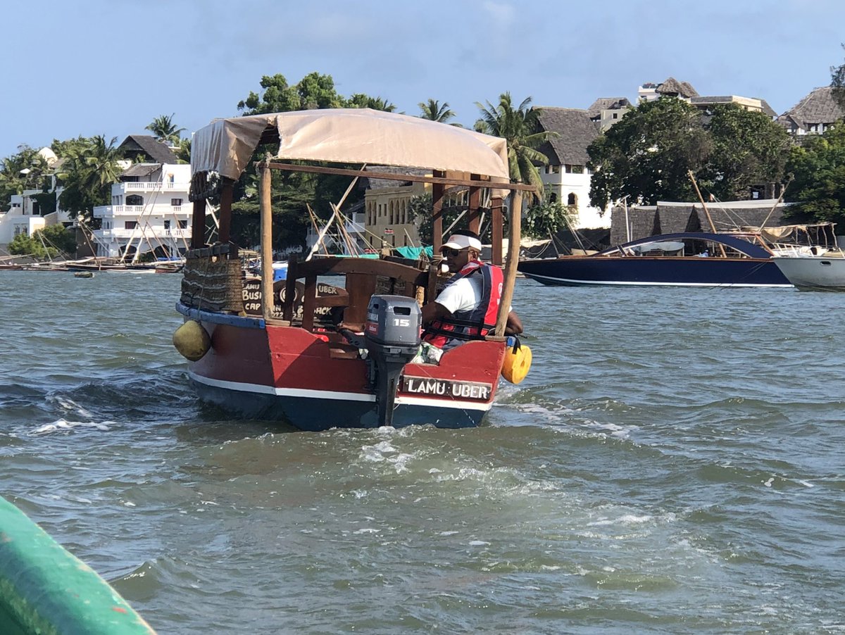 MichaelaLR's tweet photo. @Uber is everywhere. #lamu #kenya https://t.co/Ouy0vSDRFk