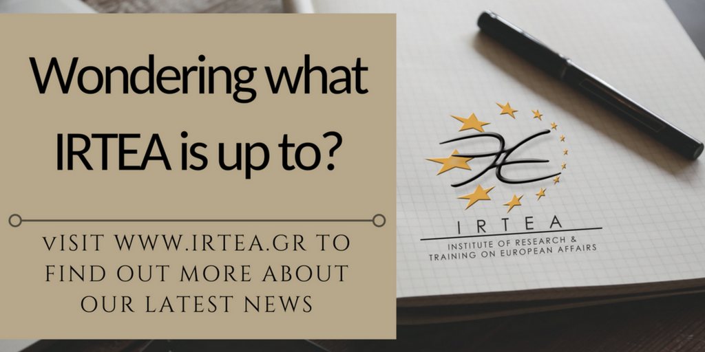 IRTEAgr's tweet photo. Wondering what we're up to? Visit our website to find out more about our upcoming events!

Click https://t.co/xMJLM9CpWx and get all the latest news 📰🇪🇺
#irtea #news #think_tank#academia #innovation #leadership  #europe #greece https://t.co/NHjVKD4s7H